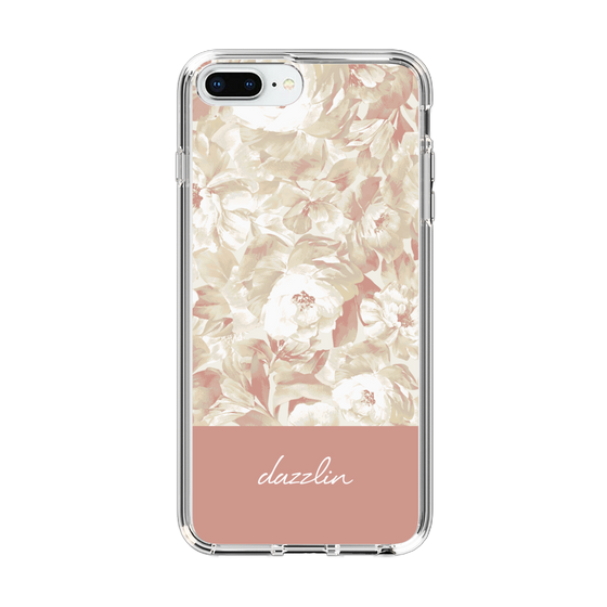 Slim Protection Case［ dazzlin - PaintFlower - Pink ］
