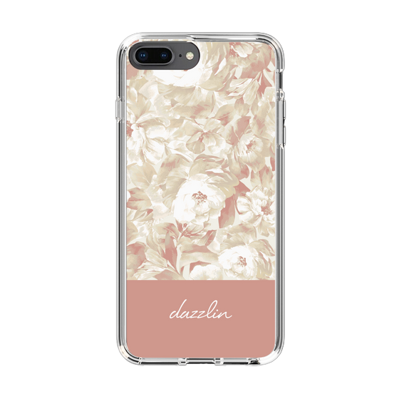 Slim Protection Case［ dazzlin - PaintFlower - Pink ］