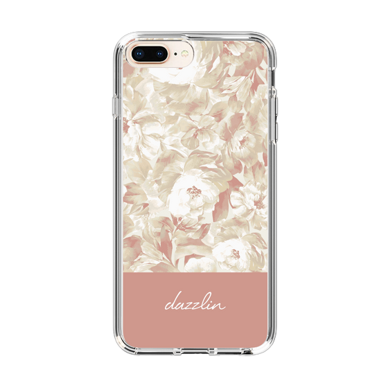 Slim Protection Case［ dazzlin - PaintFlower - Pink ］