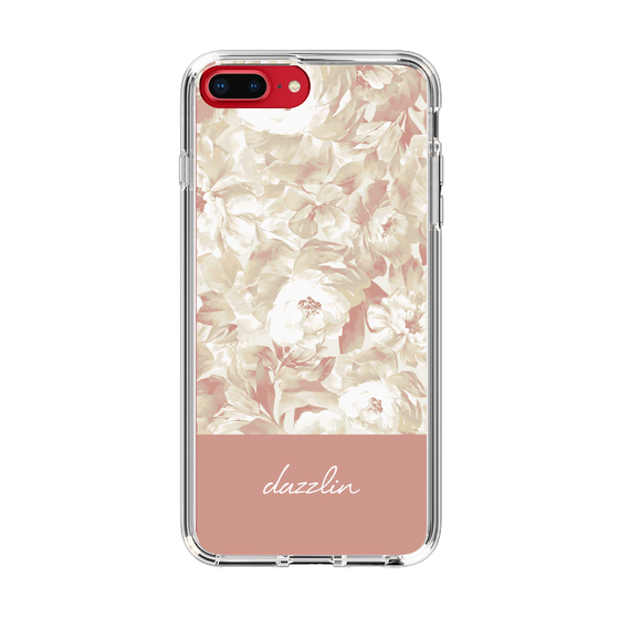 Slim Protection Case［ dazzlin - PaintFlower - Pink ］