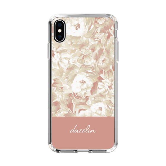 Slim Protection Case［ dazzlin - PaintFlower - Pink ］