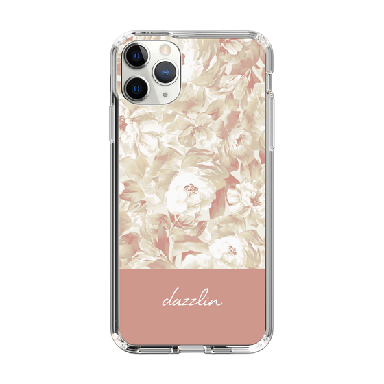 Slim Protection Case［ dazzlin - PaintFlower - Pink ］