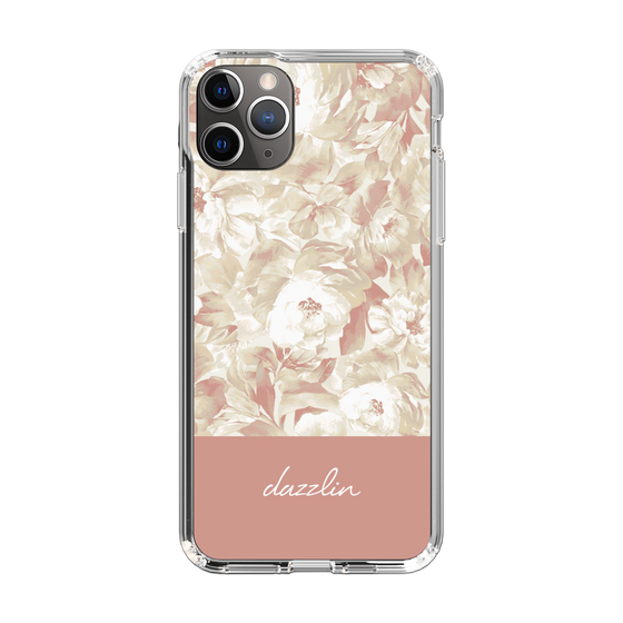 Slim Protection Case［ dazzlin - PaintFlower - Pink ］