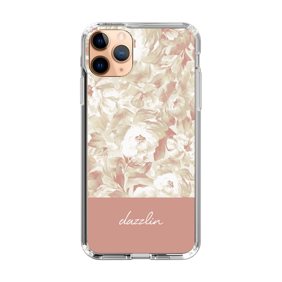 Slim Protection Case［ dazzlin - PaintFlower - Pink ］