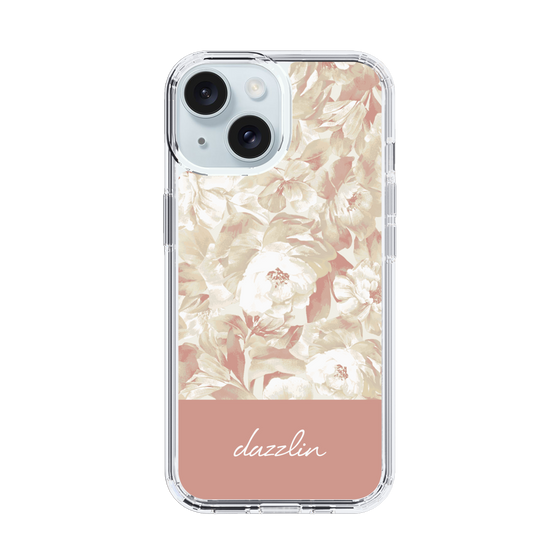 Slim Protection Case［ dazzlin - PaintFlower - Pink ］