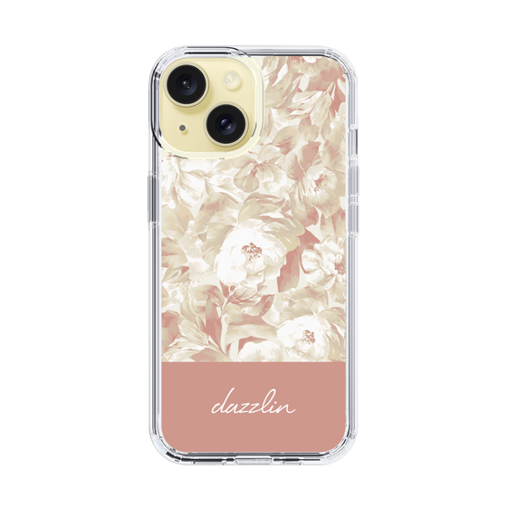 Slim Protection Case［ dazzlin - PaintFlower - Pink ］