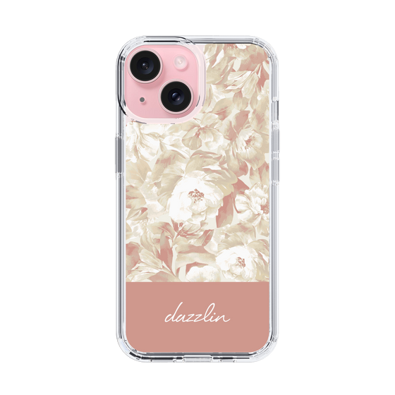 Slim Protection Case［ dazzlin - PaintFlower - Pink ］