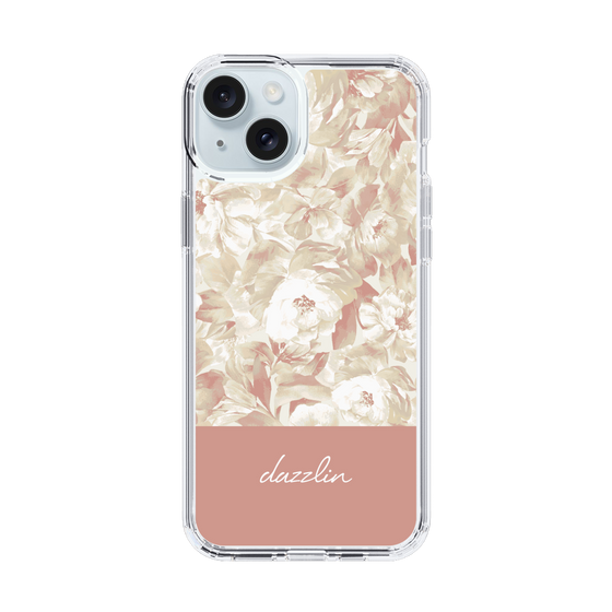 Slim Protection Case［ dazzlin - PaintFlower - Pink ］
