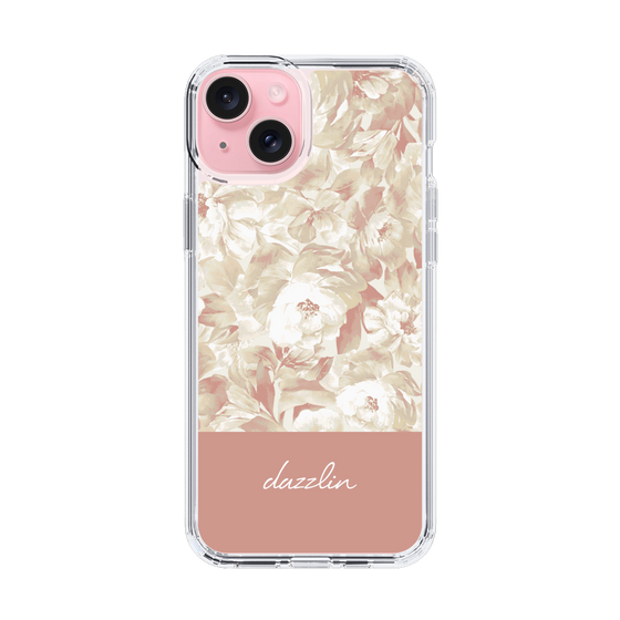 Slim Protection Case［ dazzlin - PaintFlower - Pink ］