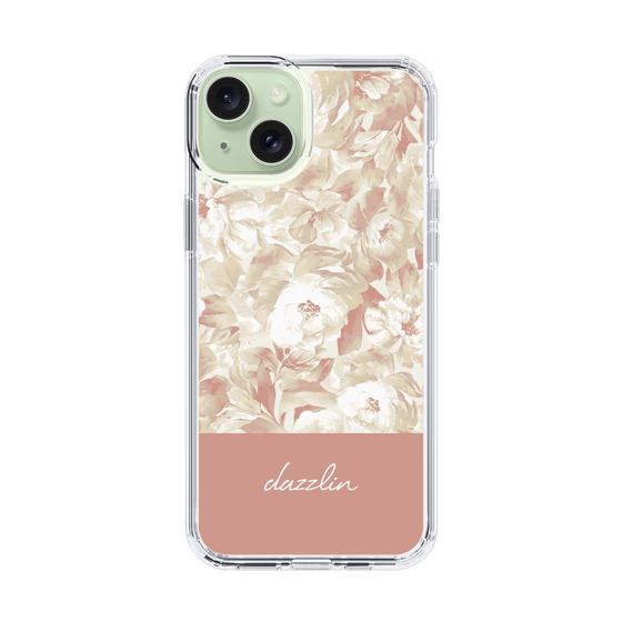 Slim Protection Case［ dazzlin - PaintFlower - Pink ］