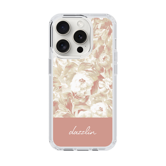 Slim Protection Case［ dazzlin - PaintFlower - Pink ］