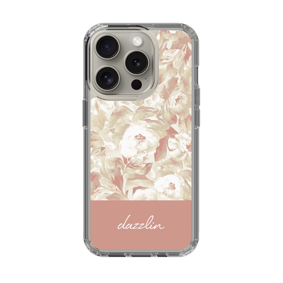 Slim Protection Case［ dazzlin - PaintFlower - Pink ］