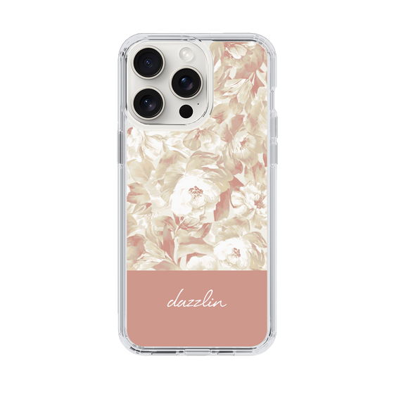 Slim Protection Case［ dazzlin - PaintFlower - Pink ］