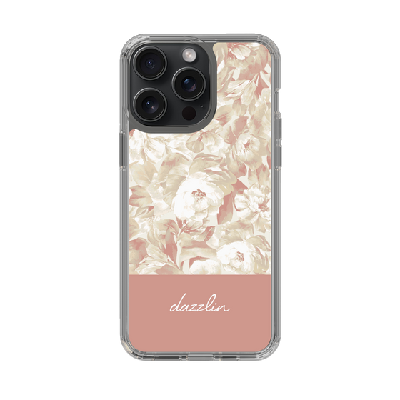 Slim Protection Case［ dazzlin - PaintFlower - Pink ］