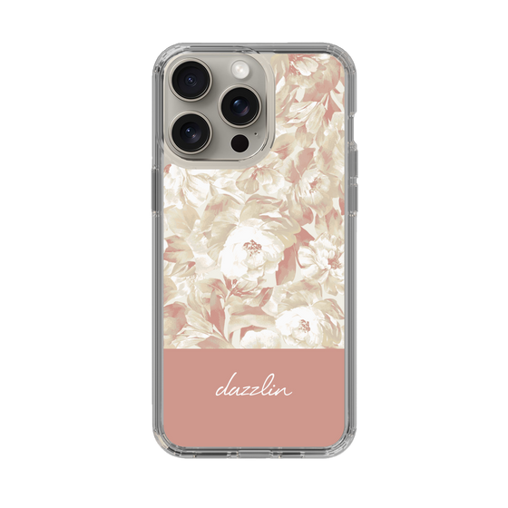 Slim Protection Case［ dazzlin - PaintFlower - Pink ］