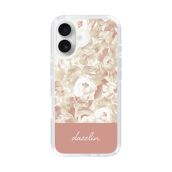 Slim Protection Case［ dazzlin - PaintFlower - Pink ］