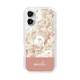 Slim Protection Case［ dazzlin - PaintFlower - Pink ］