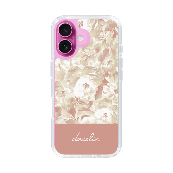 Slim Protection Case［ dazzlin - PaintFlower - Pink ］