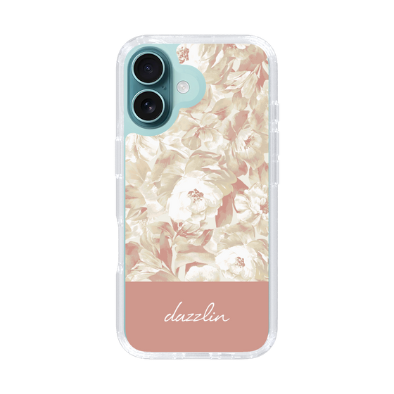 Slim Protection Case［ dazzlin - PaintFlower - Pink ］
