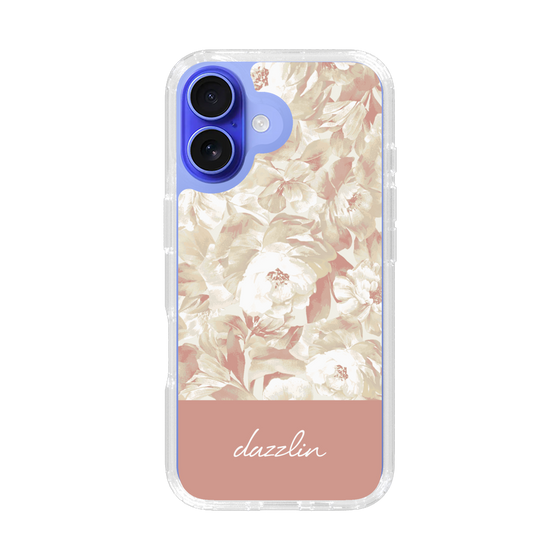 Slim Protection Case［ dazzlin - PaintFlower - Pink ］