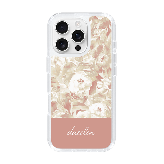 Slim Protection Case［ dazzlin - PaintFlower - Pink ］