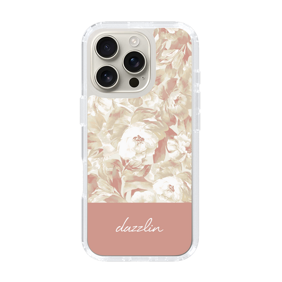 Slim Protection Case［ dazzlin - PaintFlower - Pink ］
