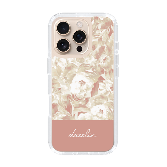 Slim Protection Case［ dazzlin - PaintFlower - Pink ］