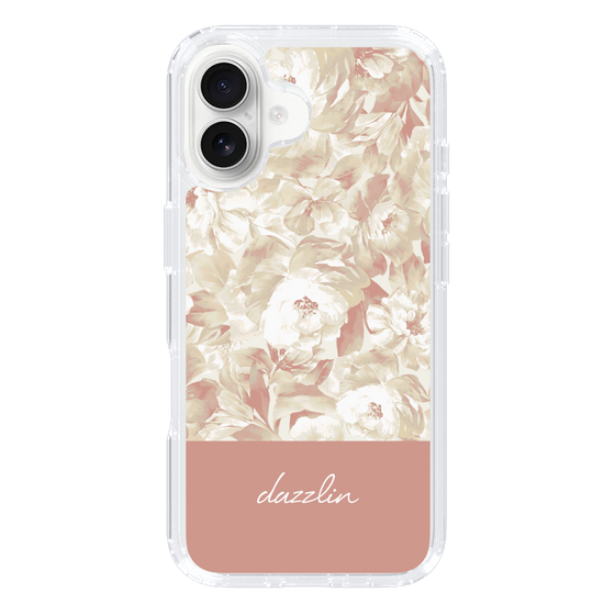Slim Protection Case［ dazzlin - PaintFlower - Pink ］