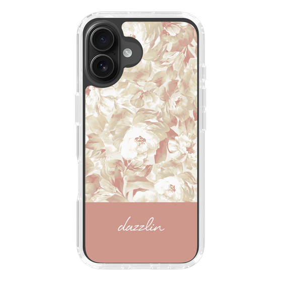 Slim Protection Case［ dazzlin - PaintFlower - Pink ］