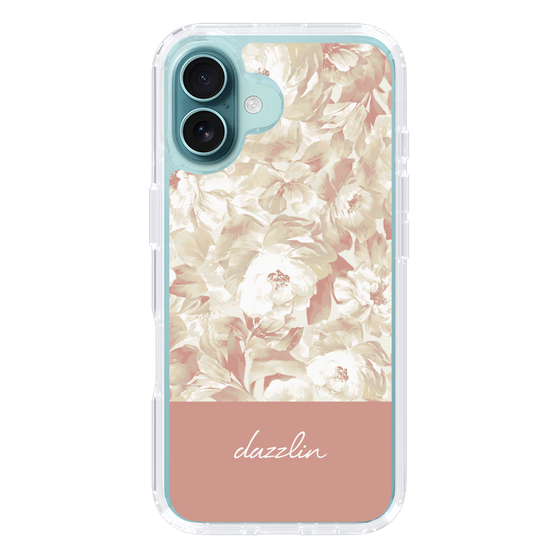 Slim Protection Case［ dazzlin - PaintFlower - Pink ］