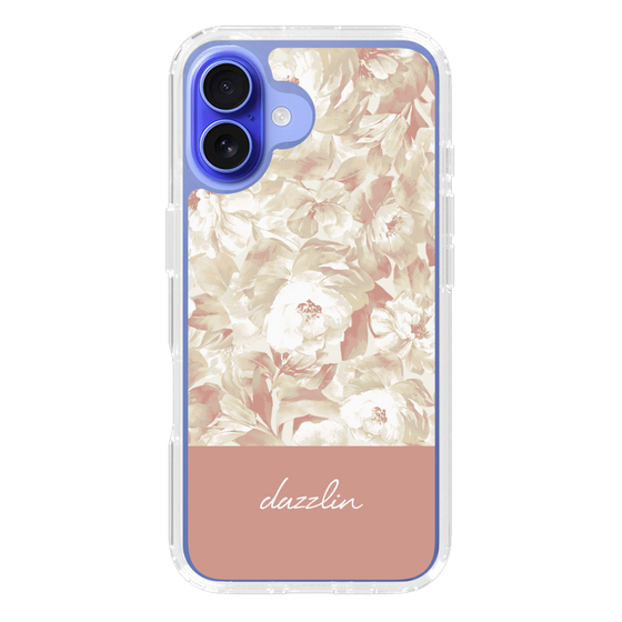 Slim Protection Case［ dazzlin - PaintFlower - Pink ］