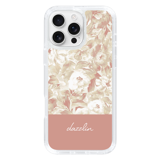 Slim Protection Case［ dazzlin - PaintFlower - Pink ］