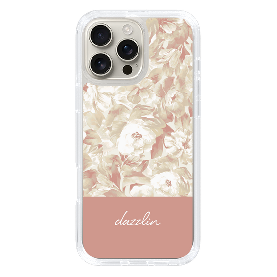 Slim Protection Case［ dazzlin - PaintFlower - Pink ］