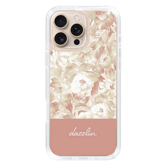 Slim Protection Case［ dazzlin - PaintFlower - Pink ］