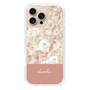 Slim Protection Case［ dazzlin - PaintFlower - Pink ］