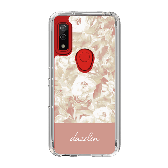 Slim Protection Case［ dazzlin - PaintFlower - Pink ］