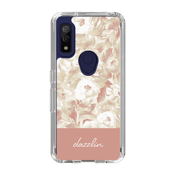 Slim Protection Case［ dazzlin - PaintFlower - Pink ］