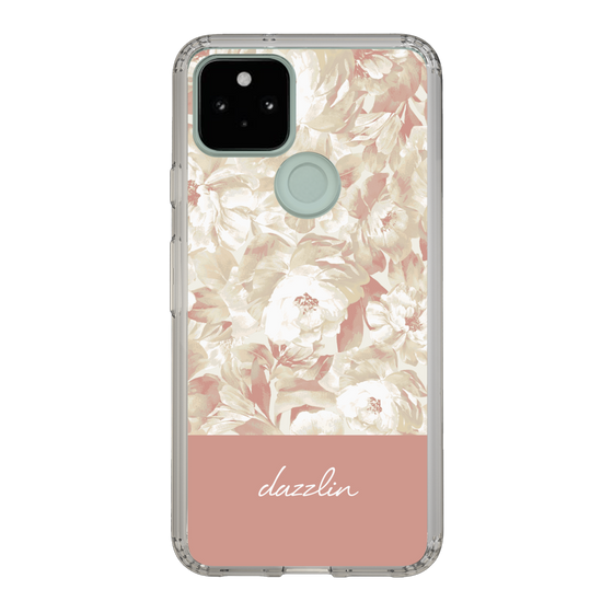 Slim Protection Case［ dazzlin - PaintFlower - Pink ］