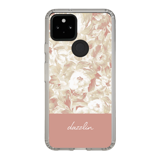 Slim Protection Case［ dazzlin - PaintFlower - Pink ］