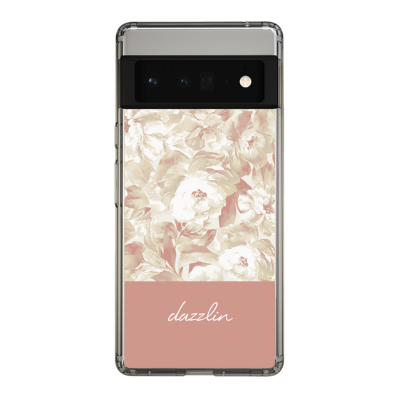 Slim Protection Case［ dazzlin - PaintFlower - Pink ］