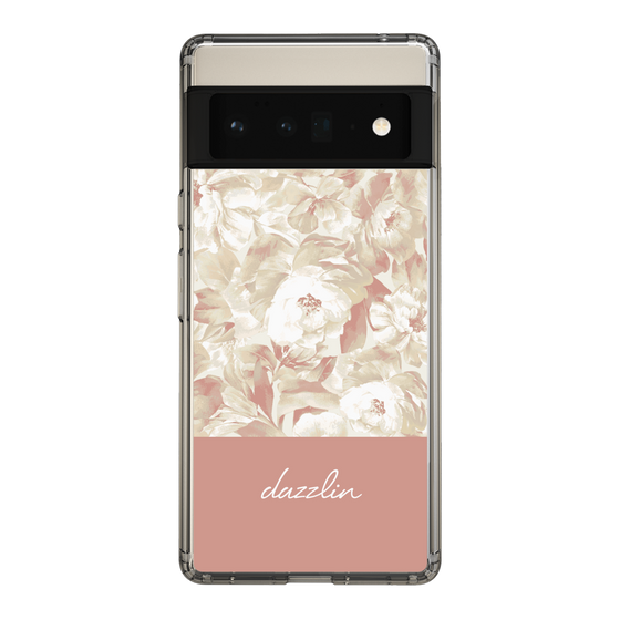Slim Protection Case［ dazzlin - PaintFlower - Pink ］