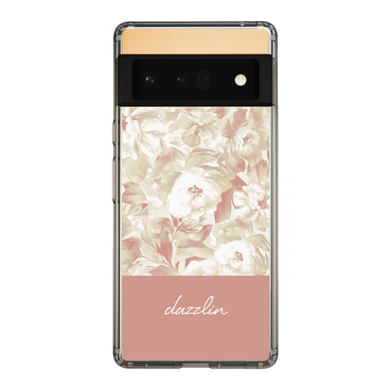 Slim Protection Case［ dazzlin - PaintFlower - Pink ］