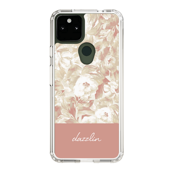 Slim Protection Case［ dazzlin - PaintFlower - Pink ］