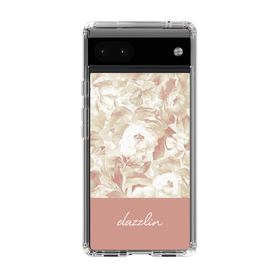 Slim Protection Case［ dazzlin - PaintFlower - Pink ］