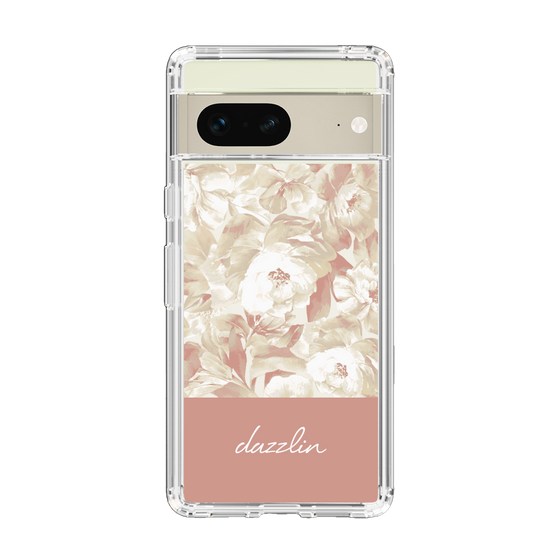 Slim Protection Case［ dazzlin - PaintFlower - Pink ］