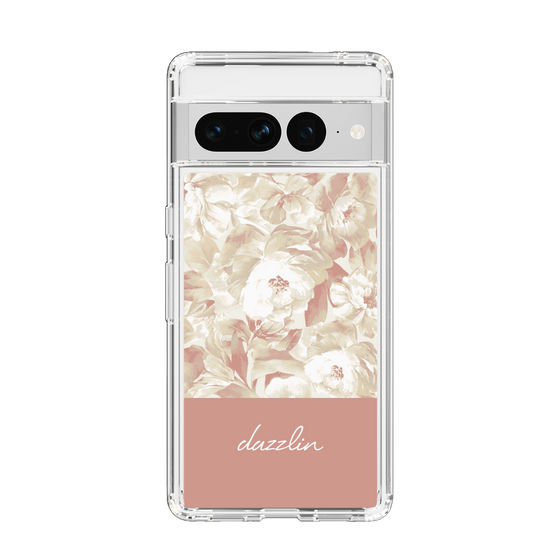Slim Protection Case［ dazzlin - PaintFlower - Pink ］