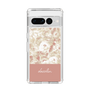 Slim Protection Case［ dazzlin - PaintFlower - Pink ］