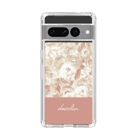 Slim Protection Case［ dazzlin - PaintFlower - Pink ］