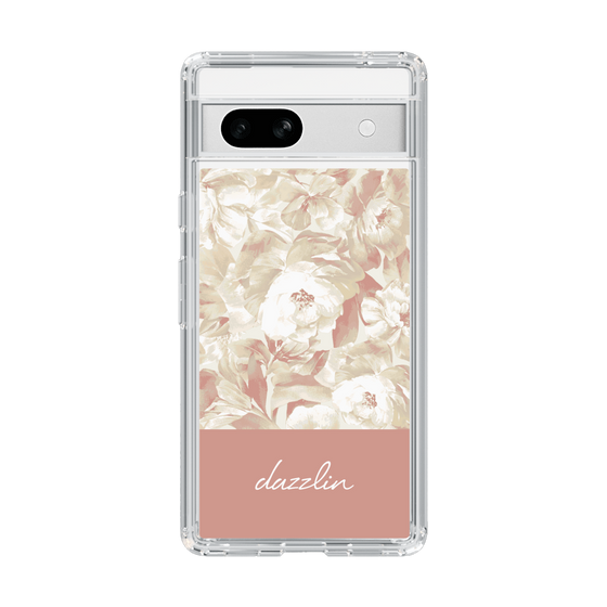 Slim Protection Case［ dazzlin - PaintFlower - Pink ］