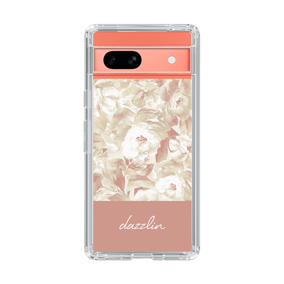 Slim Protection Case［ dazzlin - PaintFlower - Pink ］
